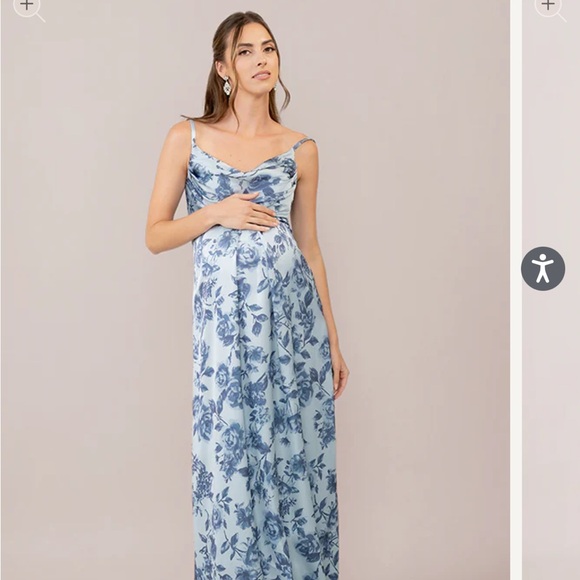 Revelry Maternity Bridesmaids/ Event Dress - Picture 1 of 4